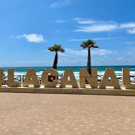 Sejour Cozy Et Calme Avec Piscine A Ocean Apartmán Lacanau